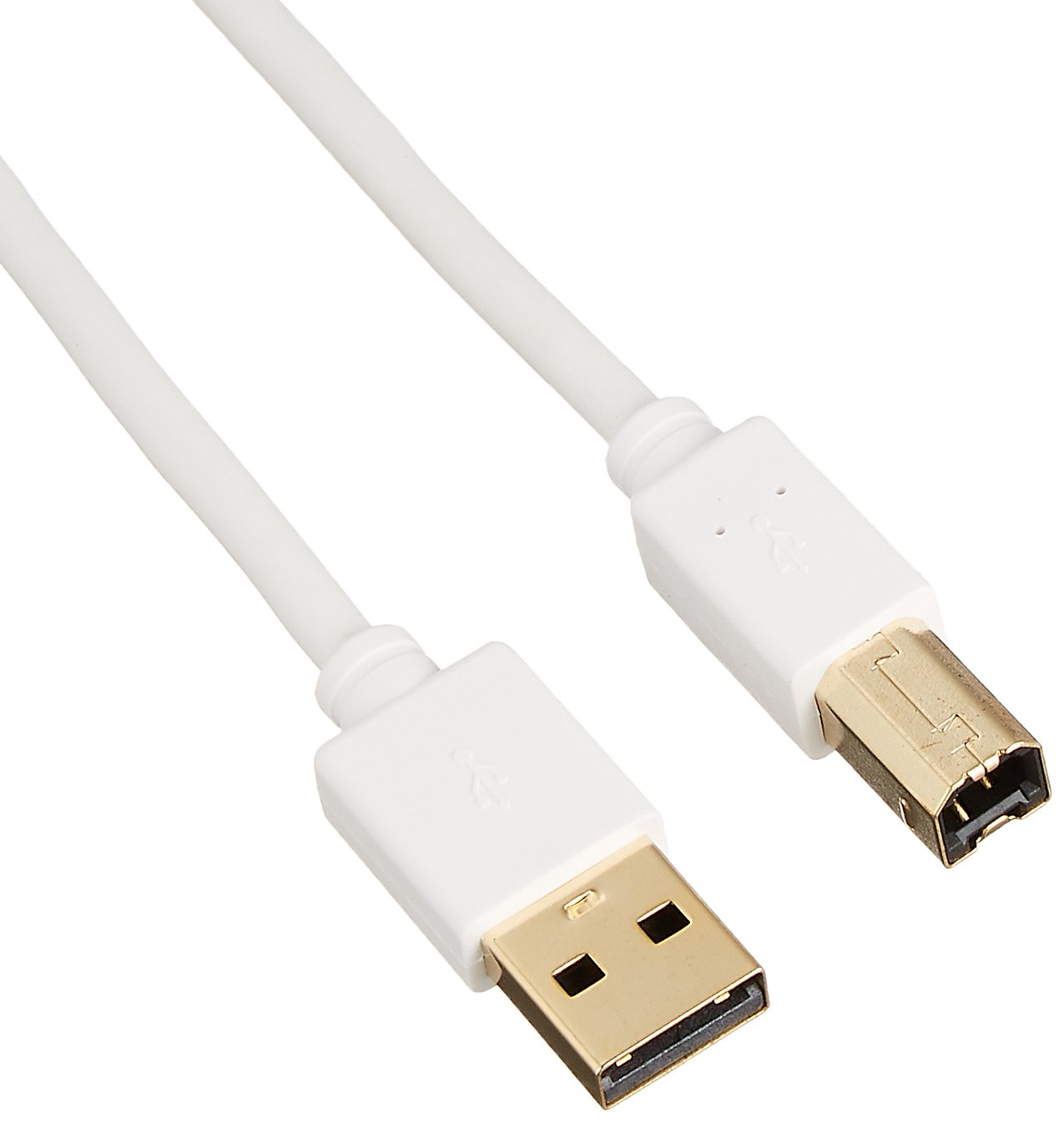 Amazon.co.jp: ハーモネット USBケーブル2.0 A-B 2m ホワイト HUC-2-AB